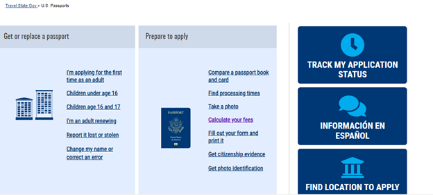 Getting a US Passport