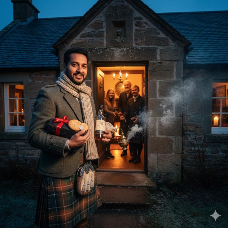 First Footing: The Celtic Threshold Tradition That Welcomes the New Year